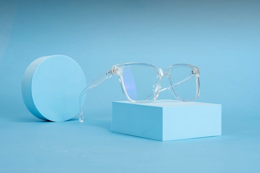 Blue-Light-Blocking Glasses — illustrative photo