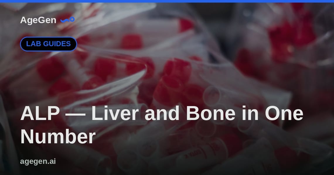 ALP — Liver and Bone in One Number — AgeGen