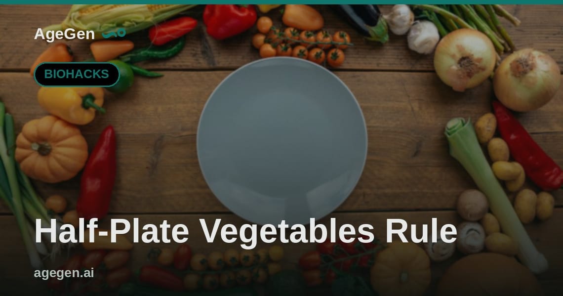 Half-Plate Vegetables Rule — AgeGen